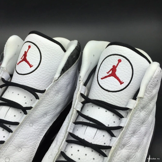 Rep TB 13 mens white  RETRO AIR AND SNGL DAY RESPECT